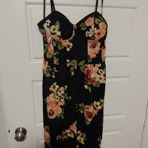 Floral jumpsuit
